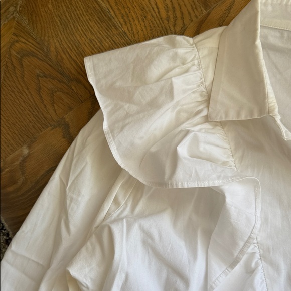 Olivia White Button-Up Shirt - Picture 4 of 7